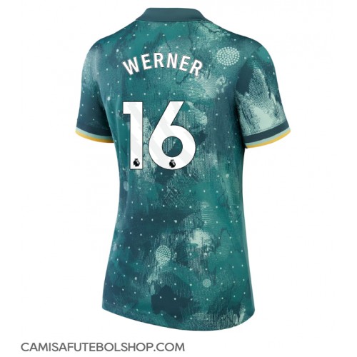 Camisa de time de futebol Tottenham Hotspur Timo Werner #16 Replicas 3º Equipamento Feminina 2024-25 Manga Curta